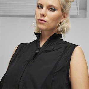 DARE TO Women's Woven Vest, PUMA Black, extralarge