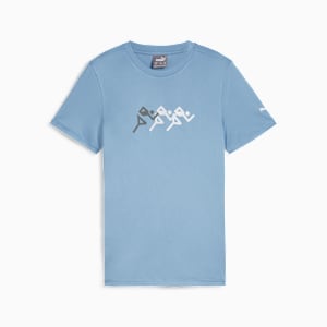 Run Favorite Graphic Tee, Zen Blue, extralarge