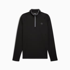 Waffle Fleece Golf Quarter-Zip Men, PUMA Black, extralarge-GBR