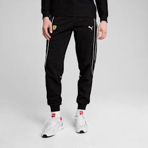Playera tipo polo para hombre Scuderia Ferrari Race, PUMA Black, extralarge