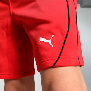 Scuderia Ferrari Race Men's Motorsport Shorts, Rosso Corsa, extralarge-IND