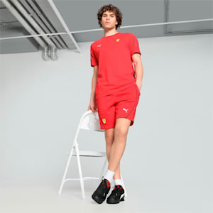 Scuderia Ferrari Race Men's Motorsport Shorts, Rosso Corsa, extralarge-IND