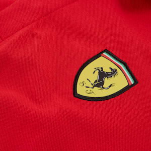 Scuderia Ferrari Race Men's Graphic Polo, Rosso Corsa, extralarge