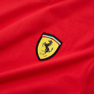 Scuderia Ferrari Race Color Shield Men's Tee, Rosso Corsa, extralarge