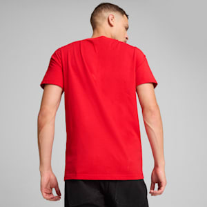 Scuderia Ferrari Race Color Shield Men's Tee, Rosso Corsa, extralarge