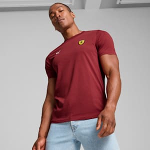 Camiseta para hombre Scuderia Ferrari Race Color Shield, Intense Red, extralarge
