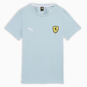 Scuderia Ferrari Race Big Shield Youth Motorsport Tee, Frosted Dew, extralarge-IND