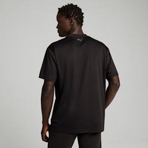 Scuderia Ferrari Style Premium Men's Relaxed Fit Motorsport Tee, PUMA Black, extralarge-IND