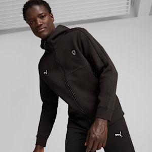 Scuderia Ferrari Men's Motorsport Jacket, PUMA Black, extralarge