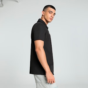 Scuderia Ferrari Style Men's Motorsport Polo, PUMA Black, extralarge-IND