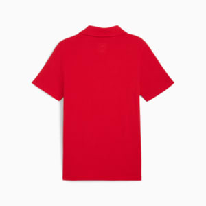 メンズ フェラーリ スタイル 半袖 ポロシャツ, Rosso Corsa, extralarge-JPN