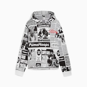 Media Day Men's Basketball Hoodie, PUMA Black-PUMA White, extralarge