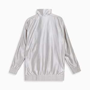 ユニセックス T7 オーバーサイズ メタリック トラック ジャケット, Cool Light Gray, extralarge-JPN