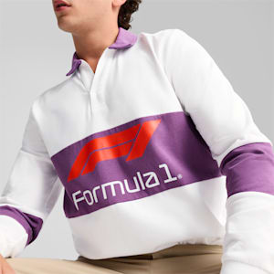 F1® Rugby Men's Motorsport Polo, PUMA White, extralarge-IND