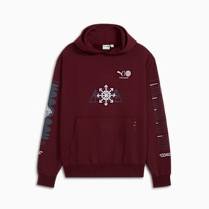 We Are Legends x Schomburg Men's Hoodie, Aubergine, extralarge