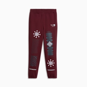 We Are Legends x Schomburg Men's Sweatpants, Aubergine, extralarge