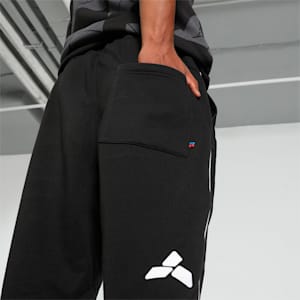 BMW M Motorsport Statement Men's Relaxed Fit Pants, PUMA Black, extralarge-IND