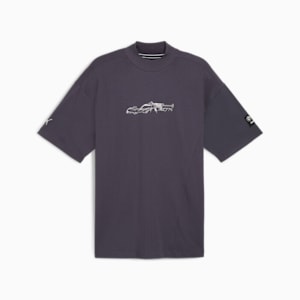 BMW M Motorsport Men's Statement Car Tee, Galactic Gray, extralarge