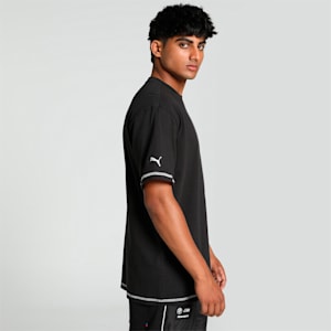 BMW M Motorsport Statement Logo Men's Relaxed Fit Tee, PUMA Black, extralarge-IND