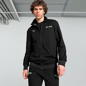 Mercedes-AMG Petronas F1® Cloudspun Men's Slim Fit Motorsport Jacket, PUMA Black, extralarge-IND