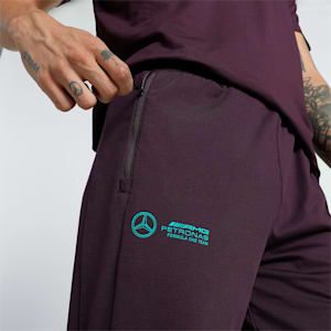 Mercedes-AMG Petronas F1® Cloudspun Men's Motorsport Pants, Midnight Plum, extralarge-IND