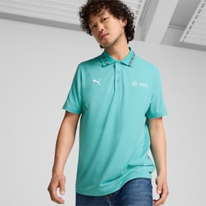 Mercedes-AMG Petronas F1® Men's Cloudspun Polo, Sheen Green, extralarge