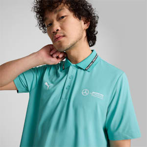 Polo Mercedes-AMG Petronas F1® Cloudspun Homme, Sheen Green, extralarge