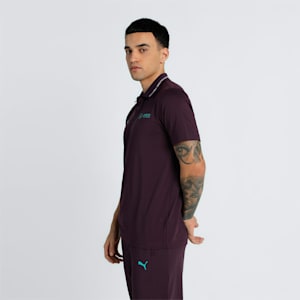 Mercedes-AMG Petronas F1® Cloudspun Men's Motorsport Polo, Midnight Plum, extralarge-IND