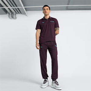 Mercedes-AMG Petronas F1® Cloudspun Men's Motorsport Polo, Midnight Plum, extralarge-IND