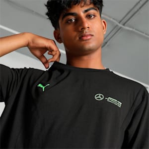 Mercedes-AMG Petronas F1® Cloudspun Men's Motorsport Tee, PUMA Black, extralarge-IND