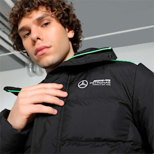 Mercedes-AMG Petronas F1® MT7+ Ecolite Men's Motorsport Padded Jacket, PUMA Black, extralarge-IND