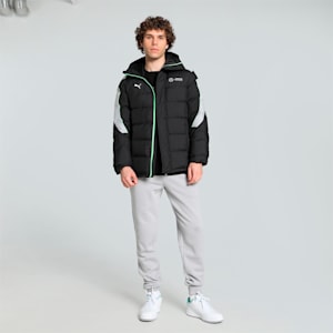 Mercedes-AMG Petronas F1® MT7+ Ecolite Men's Motorsport Padded Jacket, PUMA Black, extralarge-IND