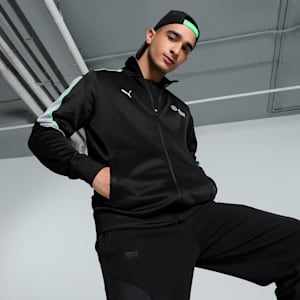 Mercedes-AMG Petronas F1® MT7+ Men's Motorsport Track Jacket, PUMA Black, extralarge-IND