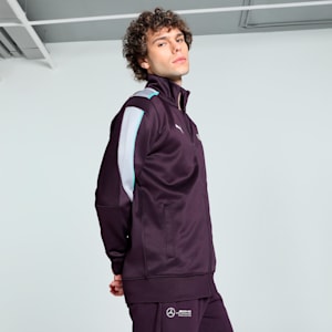 Mercedes-AMG Petronas F1® MT7+ Men's Motorsport Track Jacket, Midnight Plum, extralarge-IND