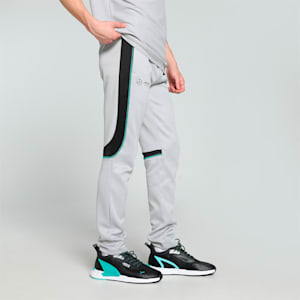 Mercedes-AMG Petronas F1® MT7+ Men's Slim Fit Motorsport Track Pants, Team Silver, extralarge-IND