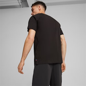 メンズ BMW MMS LIFE プーマテック 半袖 Tシャツ, PUMA Black, extralarge-JPN