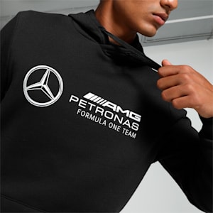 Mercedes-AMG Petronas F1® Men's Motorsport Hoodie, PUMA Black, extralarge-IND