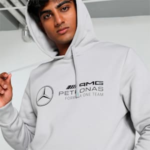 Mercedes-AMG Petronas F1® Men's Motorsport Hoodie, Team Silver, extralarge-IND