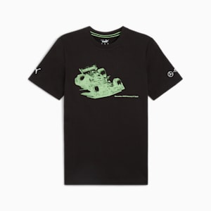 Camiseta gráfica del coche para hombre ESS Mercedes-AMG Petronas F1®, PUMA Black, extralarge