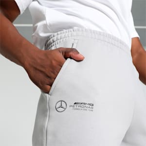 Mercedes-AMG Petronas F1® Men's Motorsport Shorts, Team Silver, extralarge-IND