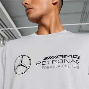 Mercedes-AMG Petronas F1® Logo Men's Motorsport Tee, Team Silver, extralarge-IND