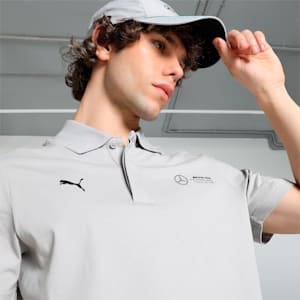 Mercedes-AMG Petronas F1® Men's Motorsport Polo, Team Silver, extralarge-IND