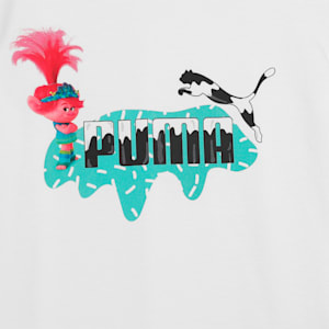 PUMA x TROLLS Kid's Tee, PUMA White, extralarge-IND