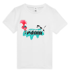 PUMA x TROLLS Kid's Tee, PUMA White, extralarge-IND