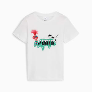 PUMA x TROLLS Little Kids' Tee, PUMA White, extralarge