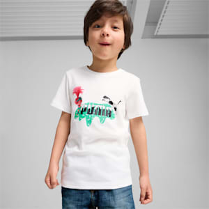 PUMA x TROLLS Little Kids' Tee, PUMA White, extralarge