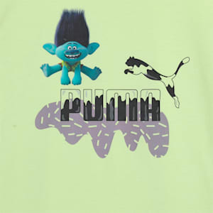 PUMA x TROLLS Kid's Tee, Cool Cucumber, extralarge-IND