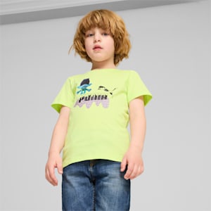 PUMA x TROLLS Kid's Tee, Cool Cucumber, extralarge-IND