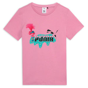 PUMA x TROLLS Kid's Tee, Mauved Out, extralarge-IND