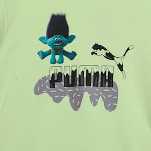 PUMA x TROLLS Kid's Hoodie, Cool Cucumber, extralarge-IND
